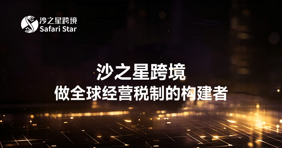 沙之星跨境:做全球经营税制的构建者